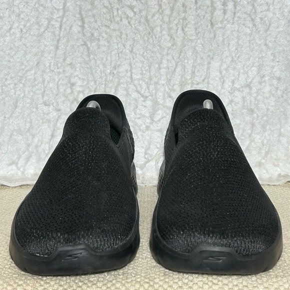 Skechers Womens Black SlipIns Relaxed Fit Reggae Fest 2 Liteweight Shoes SZ 12W - Picture 3 of 11